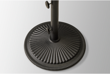 Canopy 50 lb. Cast Iron Umbrella Base - Sturdy Construction - Elegant Round Design