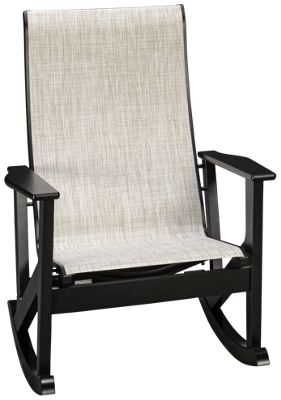 Wexler Chat Supreme Rocker - Durable Mesh Back - Breathable Seat - Wide Curved Armrests