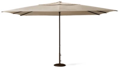 Canopy 10' X 13' Easy Track Umbrella - Lightweight Aluminum Frame - Slide-Knob Mechanism - Telescoping Canopy - Quick-Drying Fabric