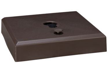 Canopy Rolling Cantilever Base - Durable Resin Construction - Elegant Bronze Finish - Convenient Casters for Mobility