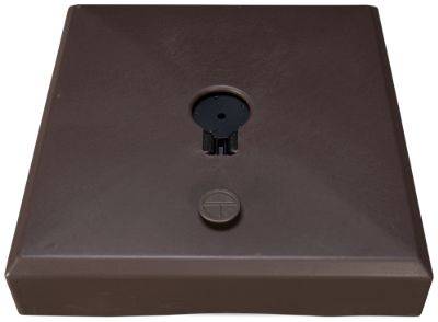 Canopy Rolling Cantilever Base - Durable Resin Construction - Elegant Bronze Finish - Convenient Casters for Mobility