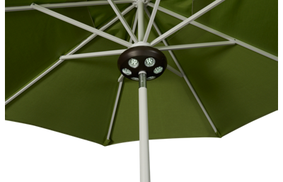 Canopy 9" Bronze Umbrella Light