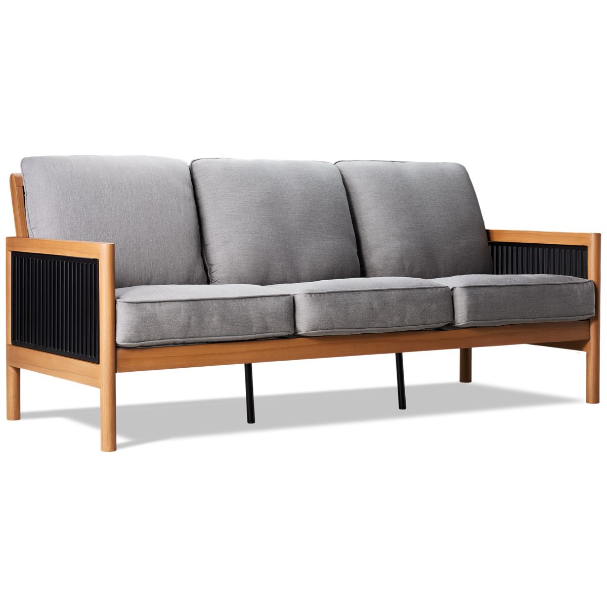 Agio International Cove Sofa - Resysta Frame - Cozy Cushions - Rust-Free Aluminum - Stylish Design - Durable Comfort