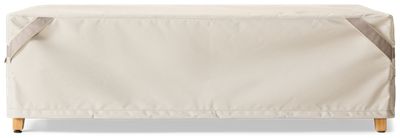 Solerno Coffee Table Cover - Durable Heavy-Duty Polyester - Mold & Mildew Prevention Vents - Eco-Friendly Water-Resistant Backing