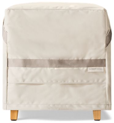 Solerno End Table Cover - Durable Heavy-Duty Polyester - Mold & Mildew Prevention Vents - Eco-Friendly Water-Resistant Backing