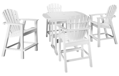 Seaside Casual Furniture Portsmouth 5 Piece Outdoor Dining Set