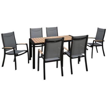 Panama 7 Piece Dining Set