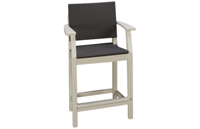 Modern Balcony Arm Chair with Weave