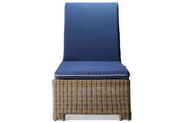 Bainbridge Chaise Lounge - Outdoor Durability - Resilient Resin Wicker - Fade-Resistant Cushions - 100% Sunbrella Acrylic