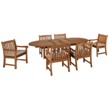 ScanCom Kalimantan 7 Piece Outdoor Dining Set