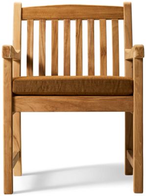 Boma Arm Chair - Durable Solid Teak - Weather-Resistant Sunbrella Cushion - Stylish Outdoor Design