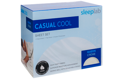 Jordan's Sleep Lab Casual Cool Sheet Set (Creme)