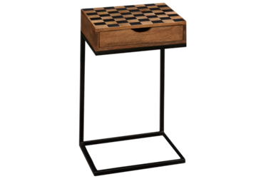 Global Archive Checkerboard Table with Storage