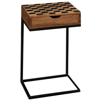 Global Archive Checkerboard Table with Storage