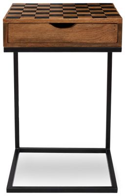 GMGN473○journal standard Furniture / ジャー Made Goods Sorin 3-Drawer Single Nightstand Castor Gray