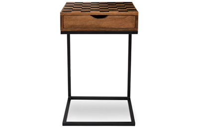 Global Archive Checkerboard Table with Storage