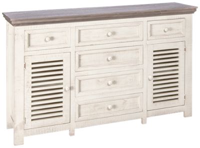 2 Door 6 Drawer Console - Thumbnail 4