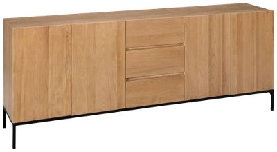 Ezekiel 4 Door 3 Drawer Sideboard - Thumbnail 4