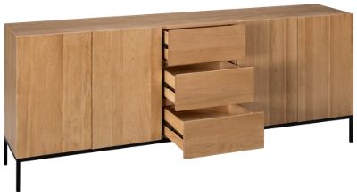 Ezekiel 4 Door 3 Drawer Sideboard - Thumbnail 3