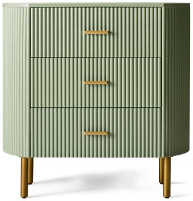 Crestview Collection Astoria 3 Drawer Accent Chest - Thumbnail 4