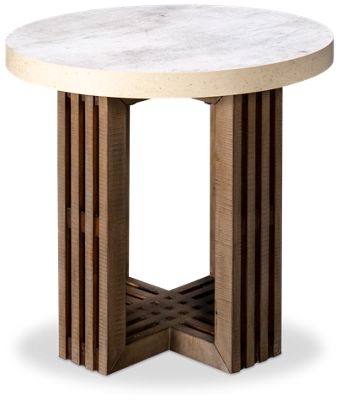 Aspen 26" Round End Table - Thumbnail 4