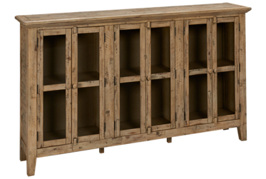 Rustic Shores 6 Door Cabinet