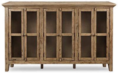 Rustic Shores 6 Door Cabinet