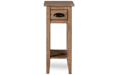 Marina 1 Drawer Chairside Table with Storage