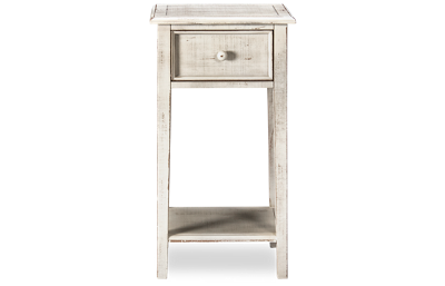 Marina 1 Drawer Side Table with Storage