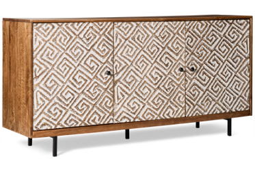 Kerrings 3 Door Accent Cabinet