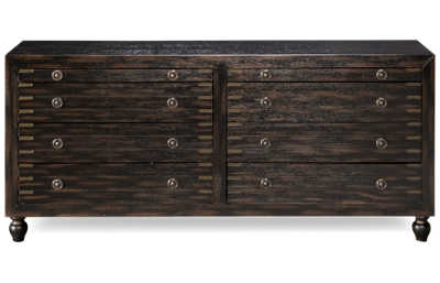 Accents 6 Drawer 2 Pullout Tray Credenza