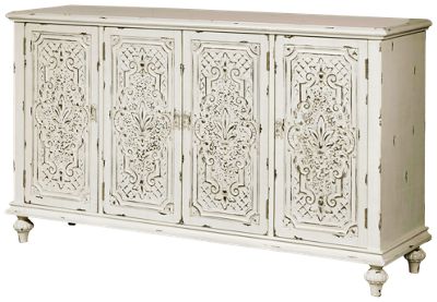 Accentrics Home-Accentrics Home-Accentrics Home Ornate 4 Door Credenza ...