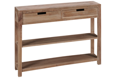 Global 2 Drawer Accent Table with Storage