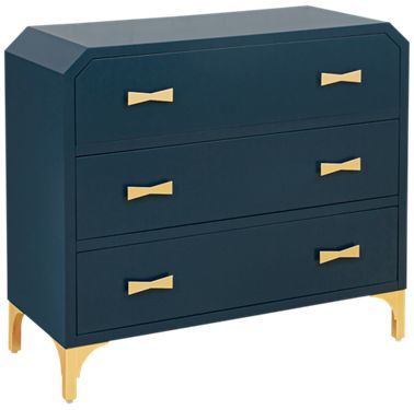 Small Spaces 3 Drawer Clip Corner Chest, Small 3 Drawer Dresser