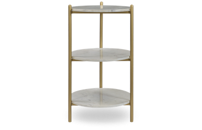 3-Tier Round Accent Table