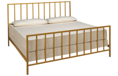 Tru Modern King Metallic Gold All In One Bed