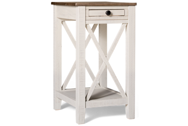 Adalane 1 Drawer Accent Table with Storage