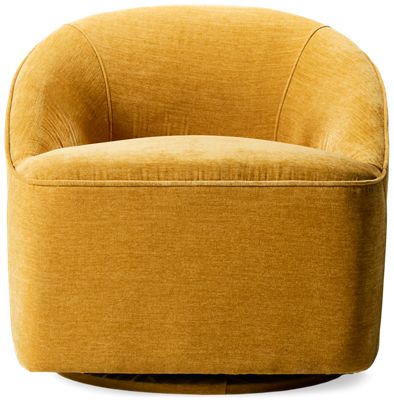Lulu Accent Swivel Chair - Mid-Century Charm - Contemporary Elegance - Plush Upholstery - 360-Degree Swivel