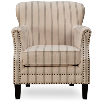 Layla Accent Chair with Nailhead