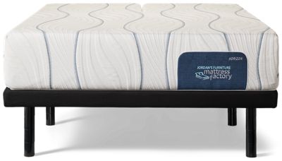 Jordan's Mattress Factory® Horizon Split Head Mattress - Instant Cool Touch Cover - Breathable Zoned Nanocoil - Premium Memory Foam Layers for Pressure Relief (MEDIUM)