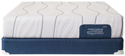 Jordan's Mattress Factory® Dawn Mattress - Instant Cool-Touch Cover - Titanium & Energex Memory Foam for Pressure Relief (FIRM)