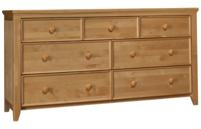 Maxwood Furniture Boston 3 Over 4 Drawer Dresser