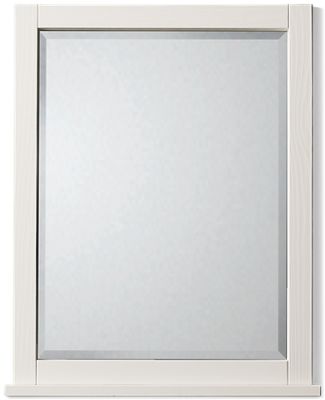Coastal Mirror - Solid Pine Frame - Painted White Finish