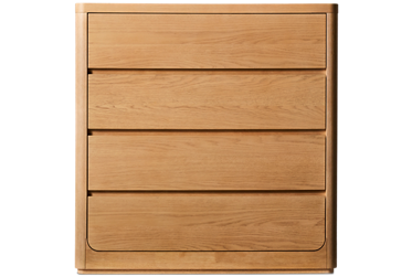 Modena 5 Drawer Chest - Modern Style - Functional Storage - Rounded Corners - English Dovetail Drawers - Easy-Glide Opening