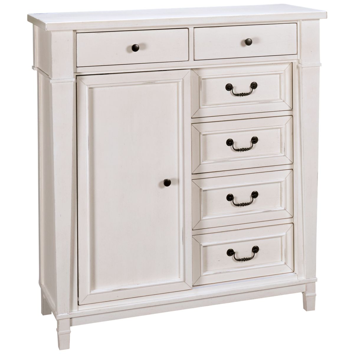 Folio 21 Furniture Stone 1 Door 6 Drawer Chest