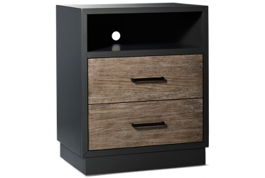 Studio 2 Drawer Nightstand