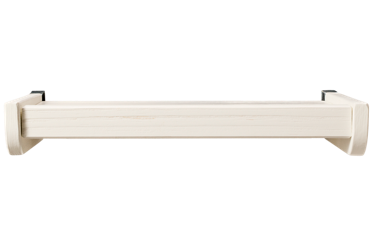 Coastal Bed Tray - Durable Construction - Clips Onto Bed Slats - Pearl Finish - Kids Bunk Bed Accessory