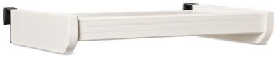 Coastal Bed Tray - Durable Construction - Clips Onto Bed Slats - Pearl Finish - Kids Bunk Bed Accessory