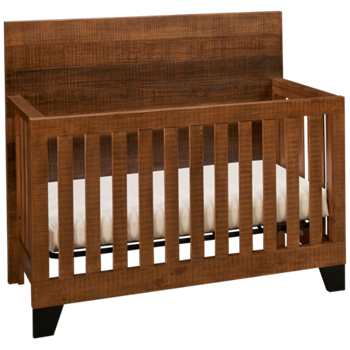 Urban Rustic Convertible Crib