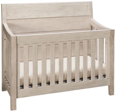 White timber clearance cot